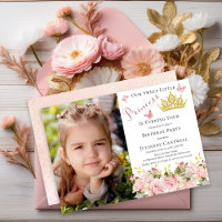 Butterflies Floral Princess Foto 4e verjaardag