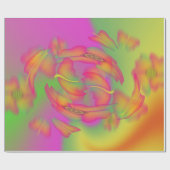 Butterflies & Flowers Cadeaupapier (Vlak)