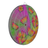 Butterflies & Flowers Dartbord (Voorkant Links)