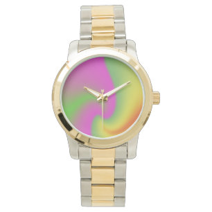 Butterflies & Flowers Horloge