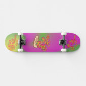 Butterflies & Flowers Skateboard (Horizontaal)