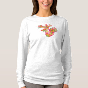 Butterflies & Flowers T-shirt