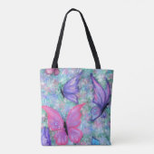 Butterflies Flying Canvas tas - Spring Joy (Achterkant)