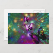 Butterflies Forever Briefkaart (Voorkant / Achterkant)