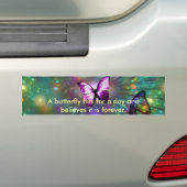 Butterflies Forever Bumpersticker (Op auto)