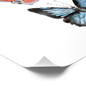 Butterflies Foto Afdruk (Hoek)