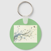 Butterflies in Natuur Sleutelhanger (Achterkant)