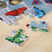 Butterflies jigsaw puzzle nature kids gift animals (Côté)