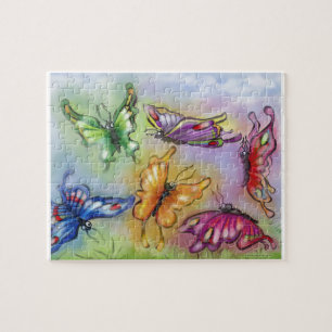 Butterflies Jigzaag Puzzle Legpuzzel