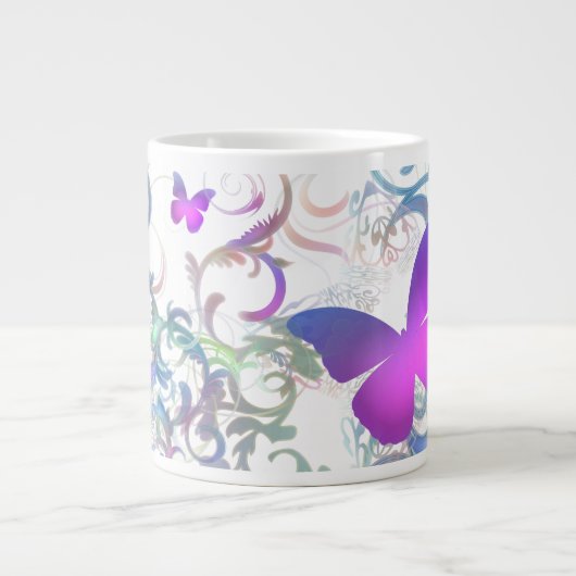 Butterflies Jumbo Mok (Voorkant)