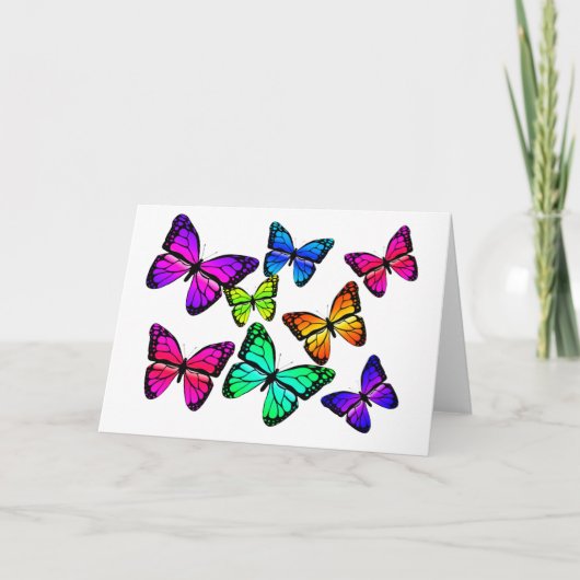 Butterflies Kaart (Voorkant)
