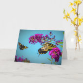 Butterflies, kaart (Gele Bloem)