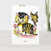 Butterflies Kaart (Achterkant)