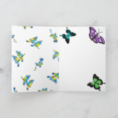 Butterflies Kaart (Binnen)
