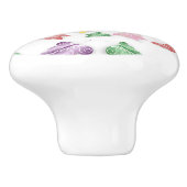 Butterflies Keramische Knop (Zijkant)