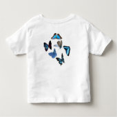 Butterflies Kinder Shirts (Achterkant)