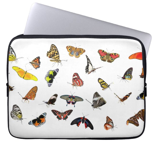BUTTERFLIES LAPTOP SLEEVE (Voorkant)