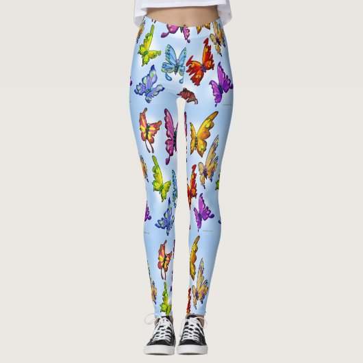 Butterflies Leggings (Voorkant)
