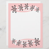 Butterflies Letterhead (Voorkant / Achterkant)