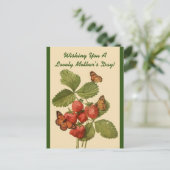  Butterflies Mam's Dag Briefkaart (Staand voorkant)