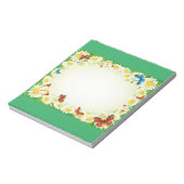 Butterflies met Daisies Notitieblok (Gedraaid)