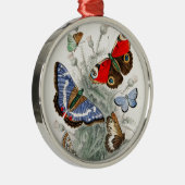  Butterflies Metalen Ornament (Rechts)