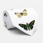  Butterflies Moths Old Illustration Art Stropdas (Opgerold)