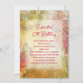 Butterflies Natuur thema verjaardagsfeestje Kaart (Voorkant)