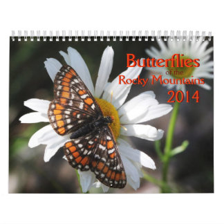 Butterflies of the Rocky Mountains 2014 Kalender