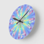 Butterflies om de klok heen. (Hoek)