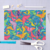 Butterflies op Blue Flutterby Summer Tissuepapier (Craft)