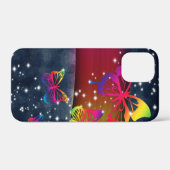Butterflies op Rainbows Case-Mate iPhone Case (Achterkant (horizontaal))