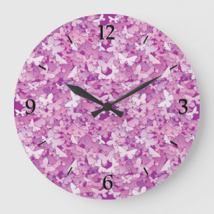 Butterflies, paars, lavender, roze grote klok
