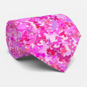 Butterflies, paars, lavender, roze stropdas (Opgerold)