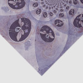 Butterflies Paarse  Abstracte Hippie Boho Tissuepapier (Detail)