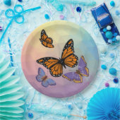 BUTTERFLIES PAPIEREN BORDJE (Feest)