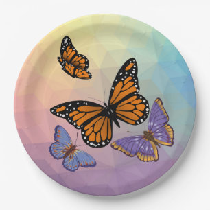 BUTTERFLIES PAPIEREN BORDJE