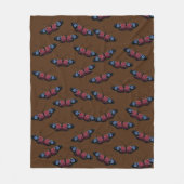 Butterflies Pattern Fleece Blanket (Voorkant)