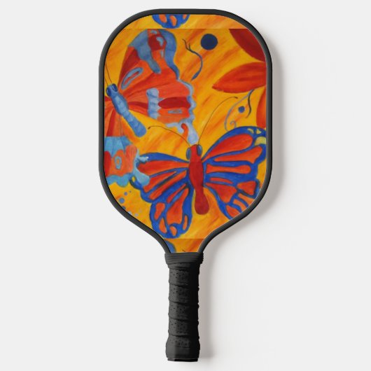 Butterflies Pickle Ball Paddle (Achterkant)