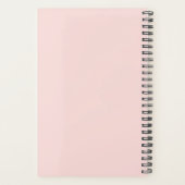 Butterflies & Positivity Quote - Coral Blauwgroen Planner (Achterkant)