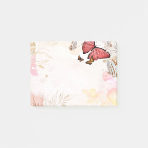 Butterflies Post Note Notes