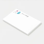 Butterflies Post Note Notes (Schuin)