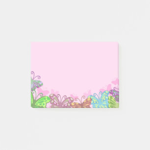 Butterflies Post Note Notes