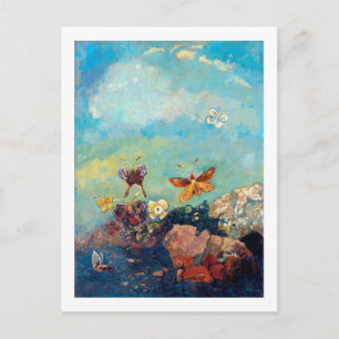 Butterflies, Redon Briefkaart