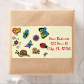 Butterflies Snagels snijdt Thunder_Cove Etiket (Insitu)