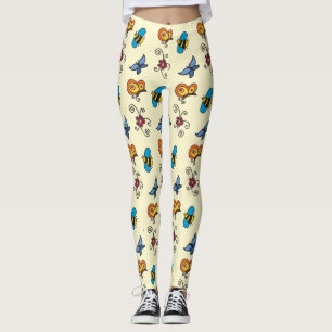 Butterflies Snagels snijdt Thunder_Cove Leggings