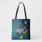 butterflies sobriety symbol Tote Bag (Devant)