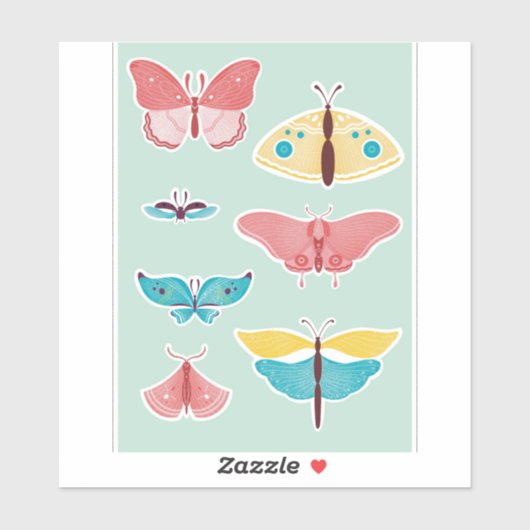 Butterflies sticker pack (Vel)