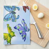 Butterflies Theedoek (Quarter Fold)