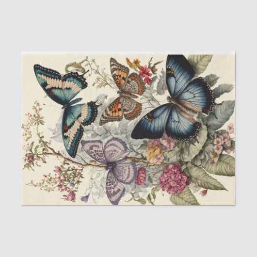 Butterflies Tissuepapier (Voorkant)